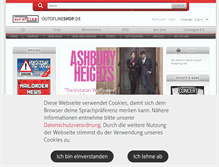 Tablet Screenshot of outoflineshop.de